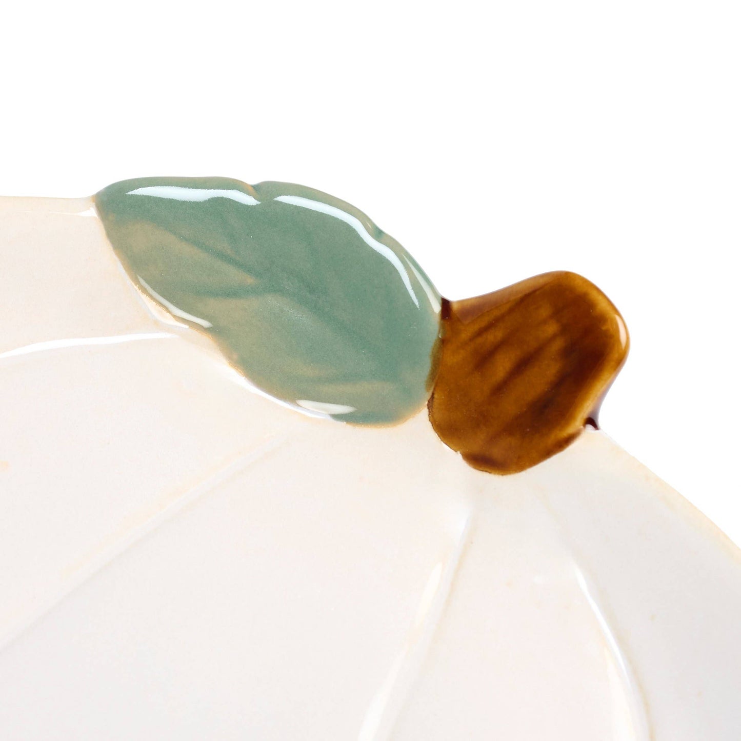 White Pumpkin Plate