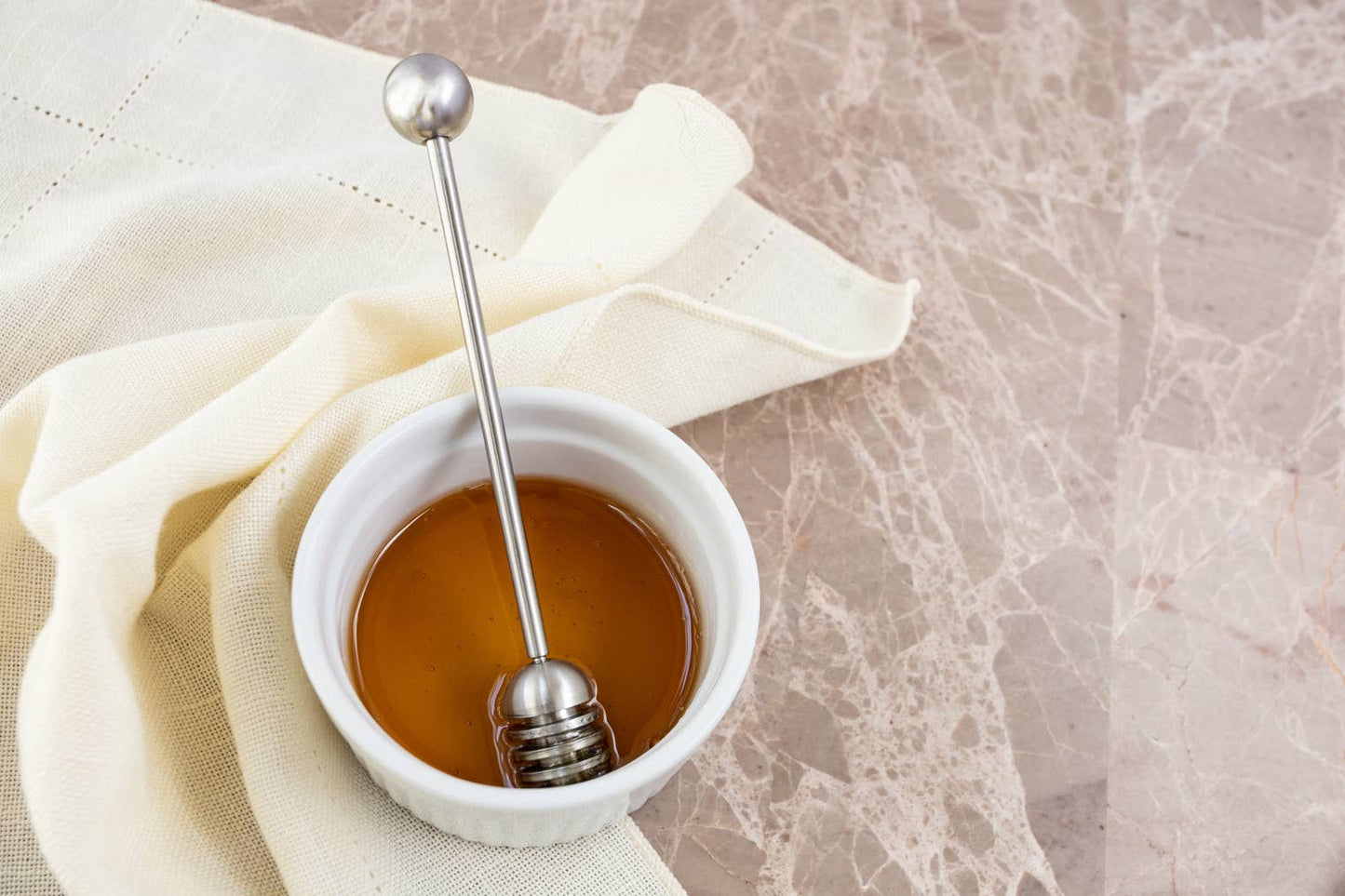 Fox Run Stainless Steel Honey Dipper, 6.5"