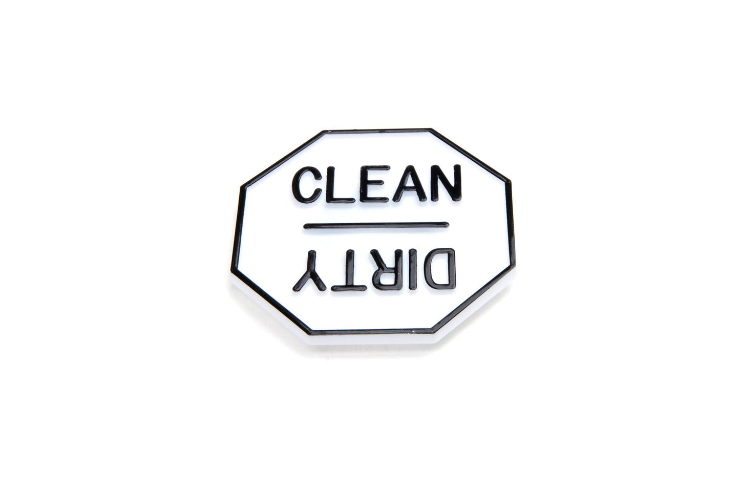 Fox Run Clean or Dirty Dishwasher Magnet, 2.5" x 2.5"