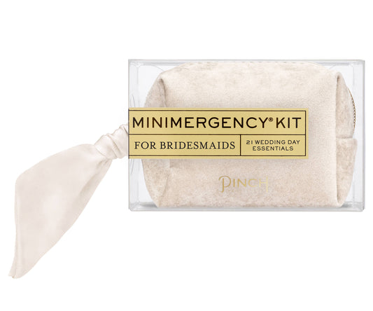 Velvet Minimergency Kits for Bridesmaids - Ivory