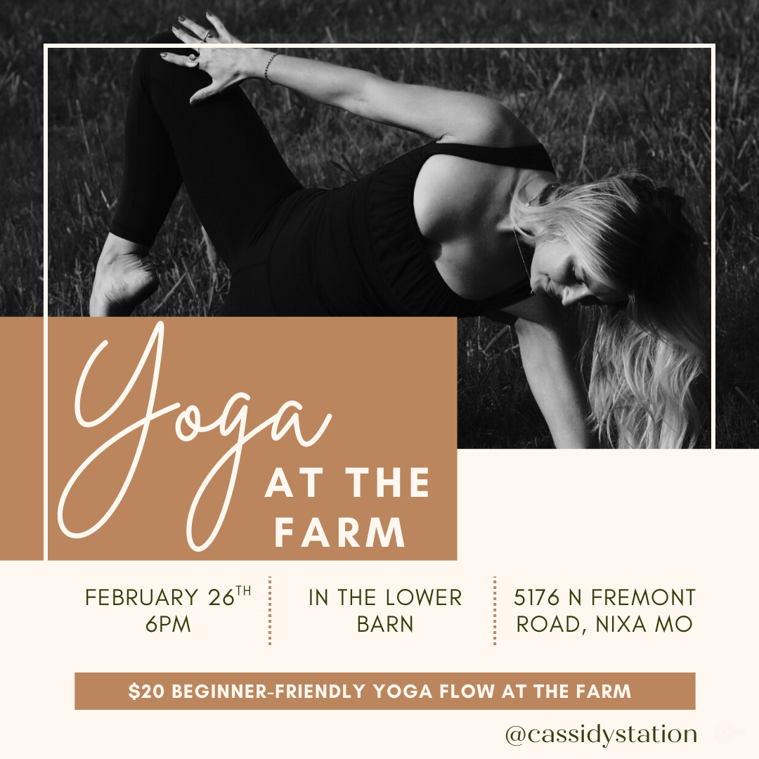 February 26 | Yoga at The Farm