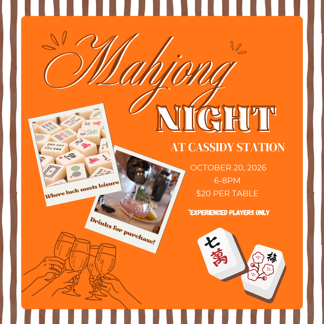 October 20th | Mahjong Night