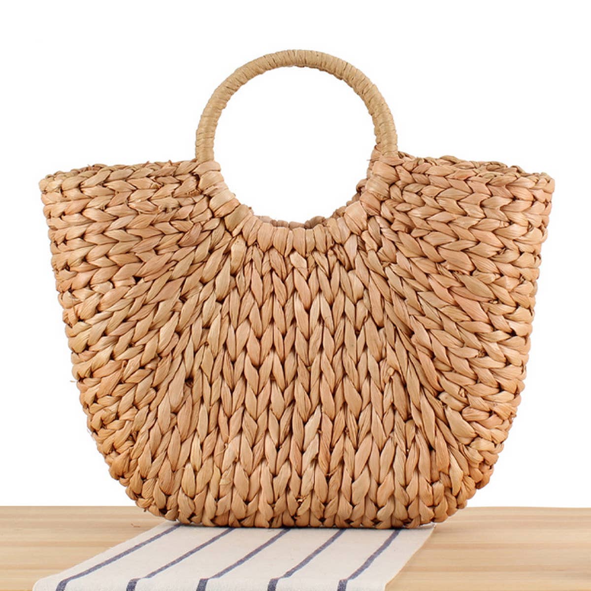 Handwoven Straw Bag