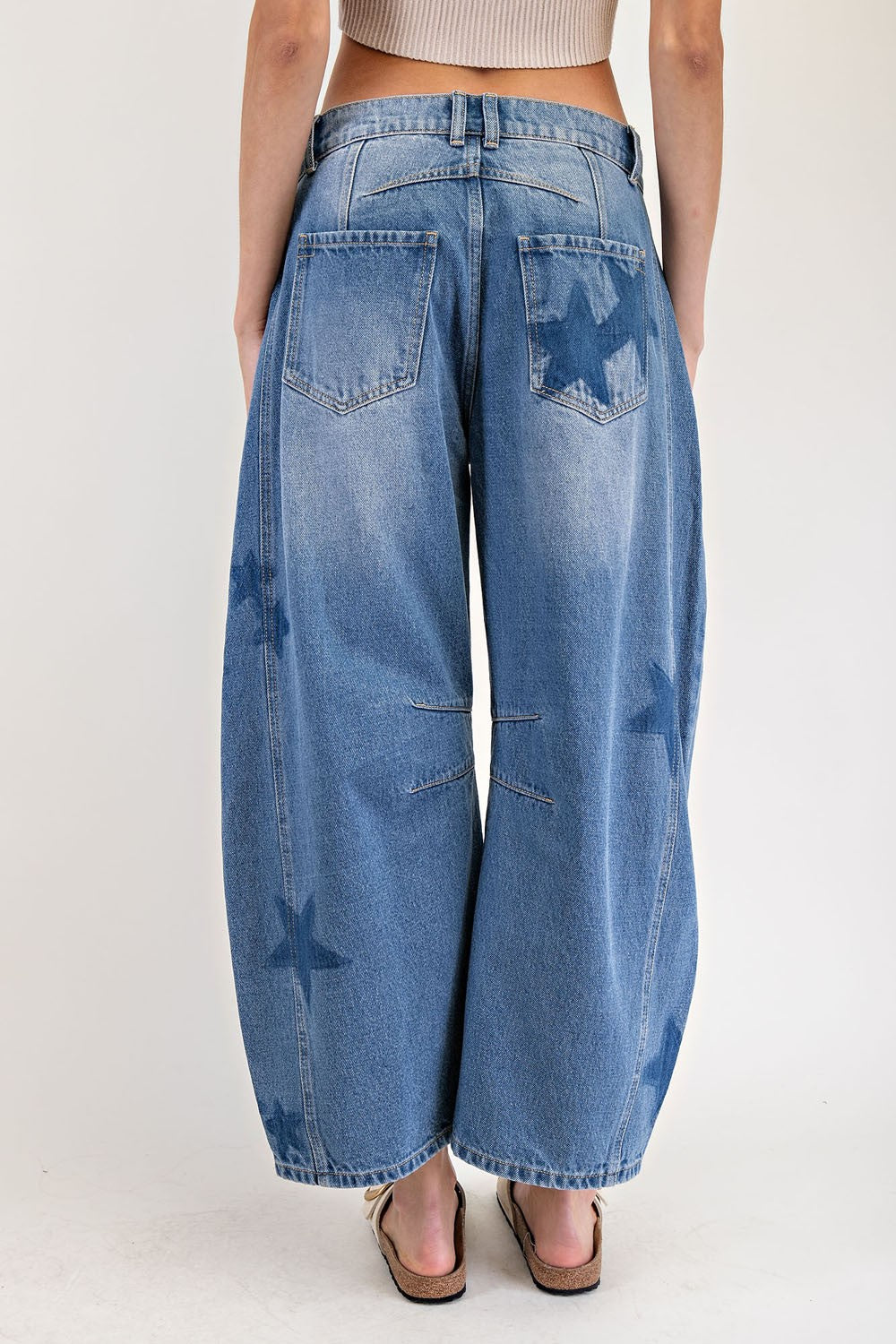 Star Barrel Jeans