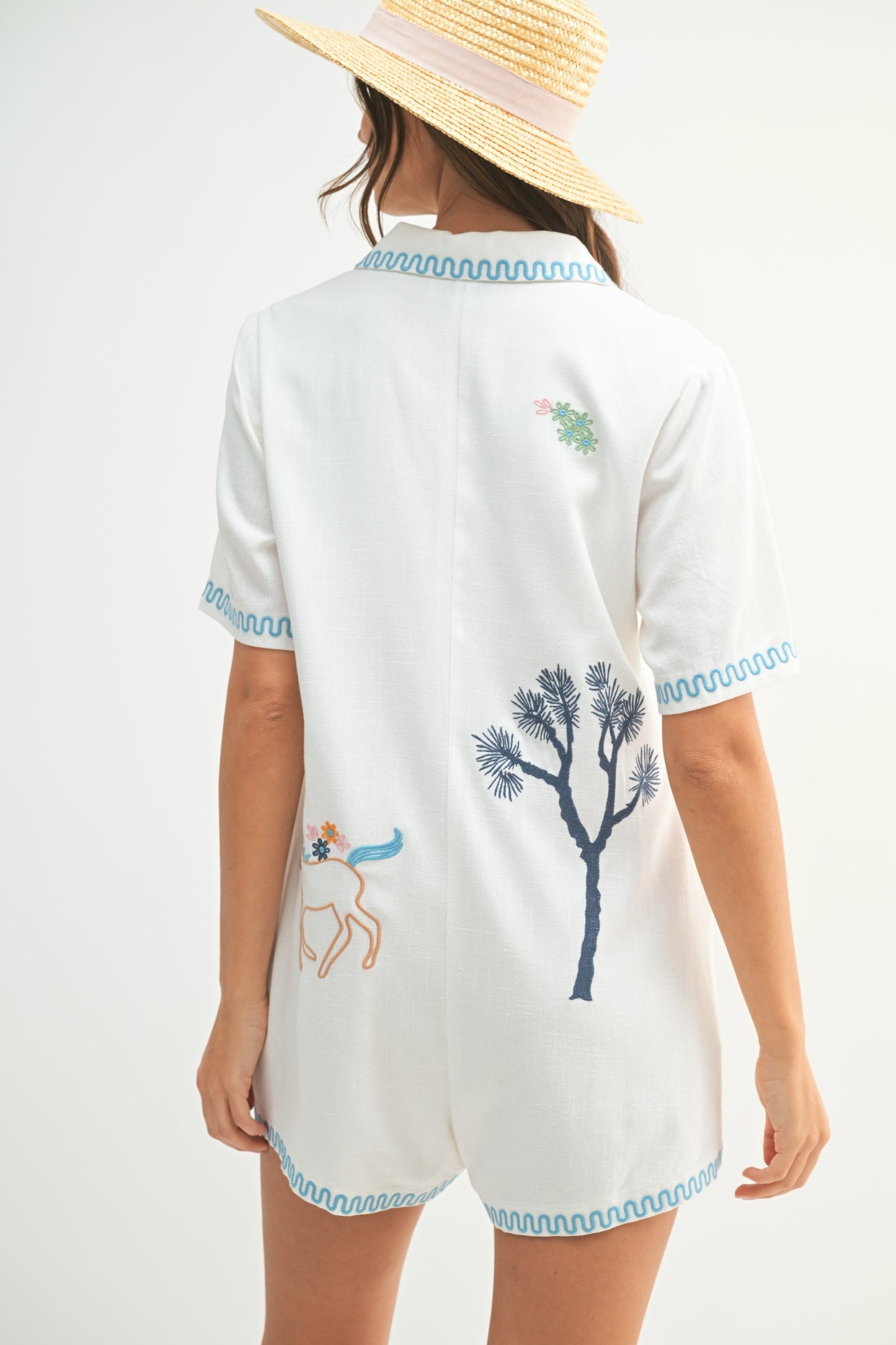 Western Theme Romper