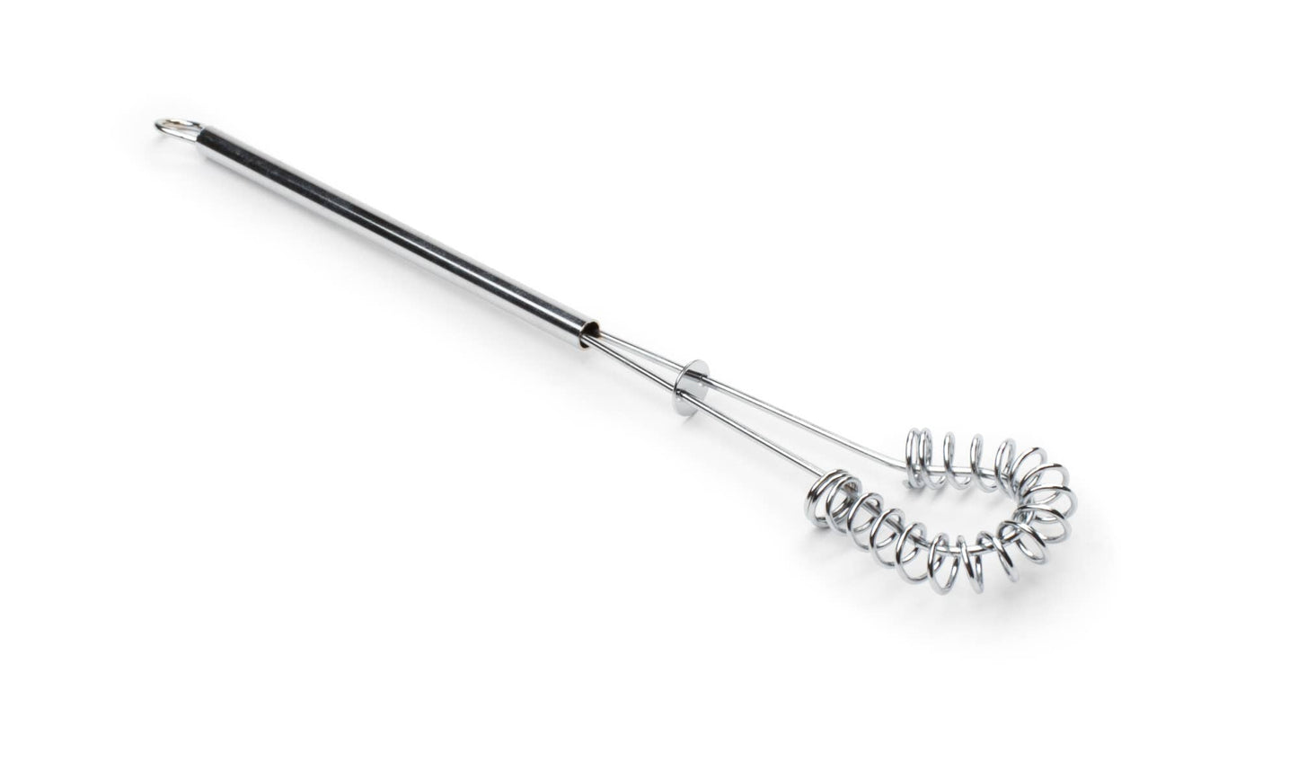 Fox Run Mini Whisks, Chrome Plated, Set of 4, 8"x 2"x 1.75"
