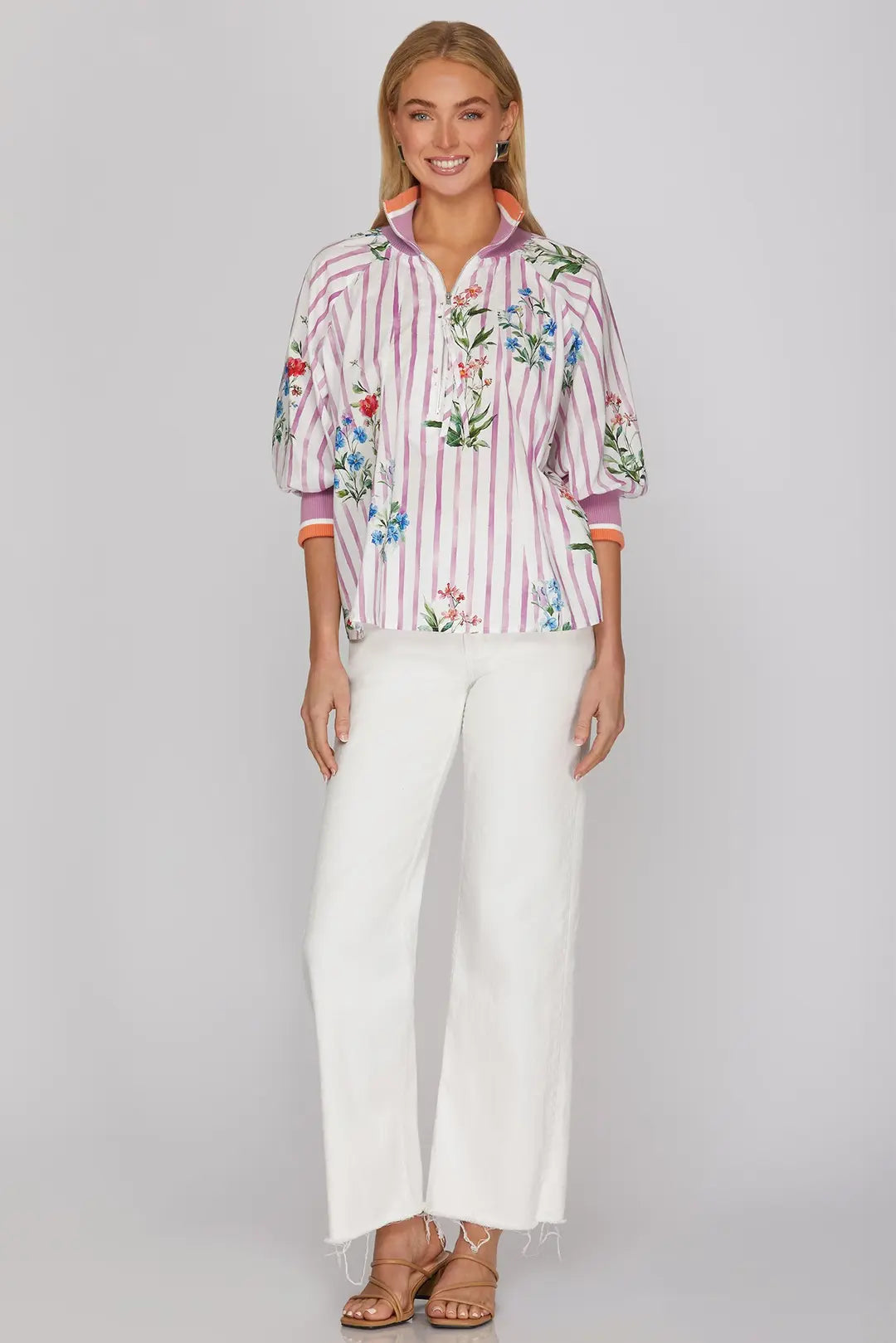 Spring Floral Top