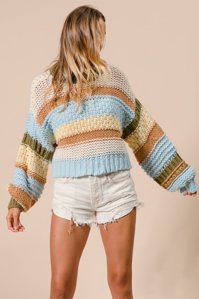 Chunky Stripe Sweater