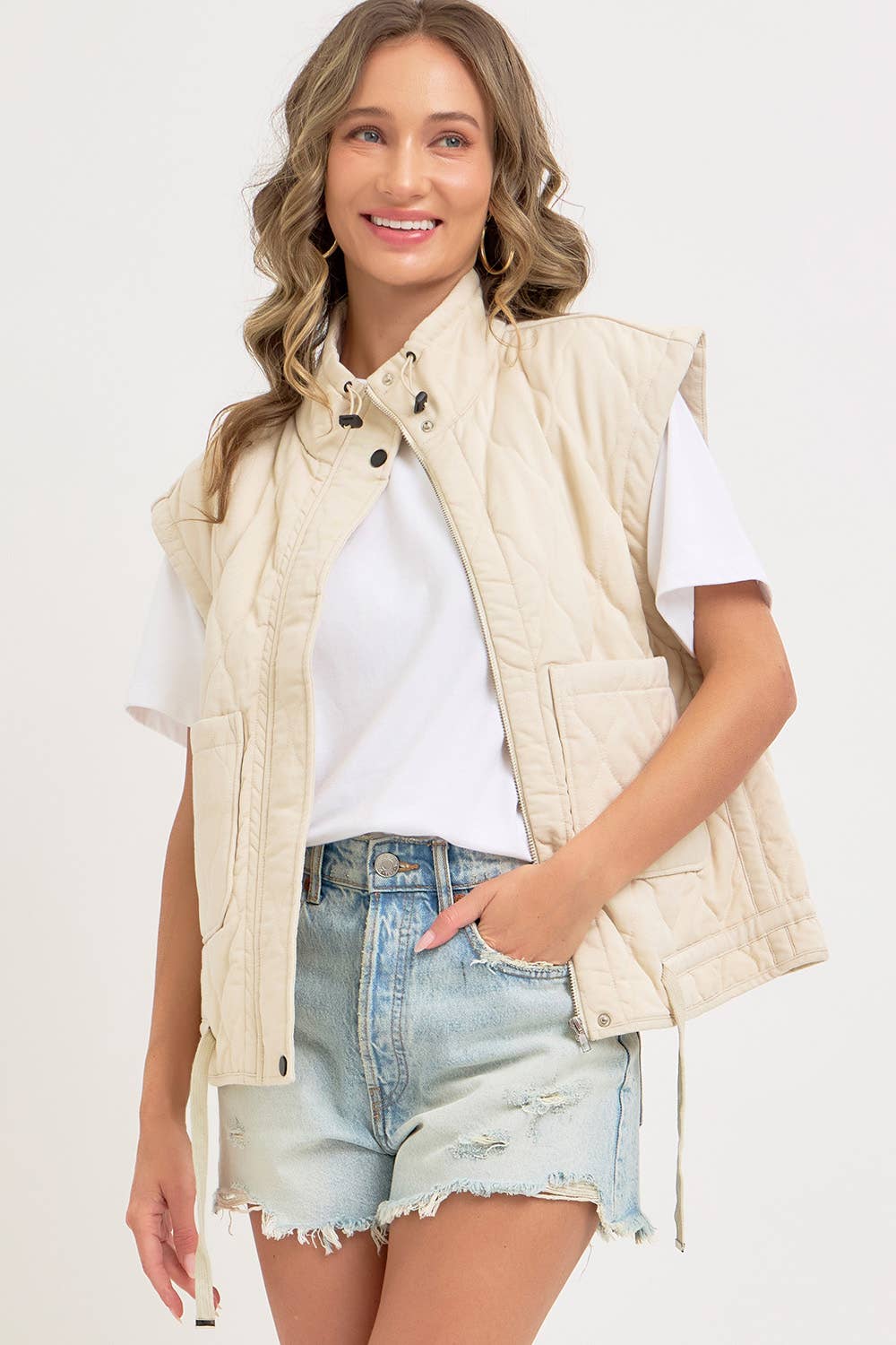 Quilted Puffer Vest