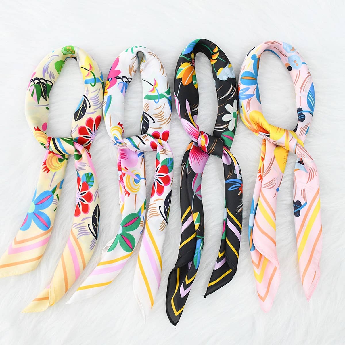 Floral Print Scarf
