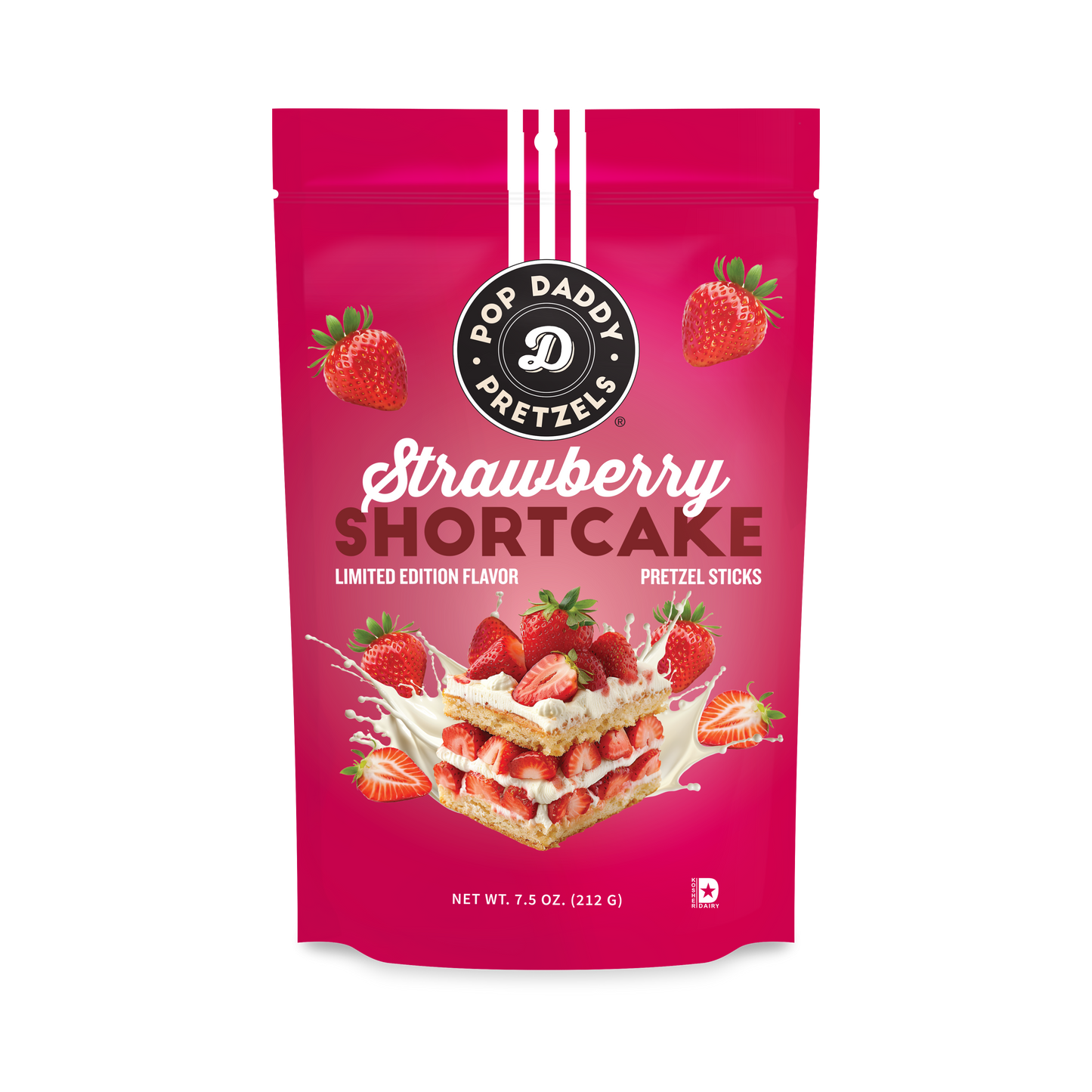 Berry Delicious Strawberry Shortcake Pretzels 7.5oz ππ₯¨