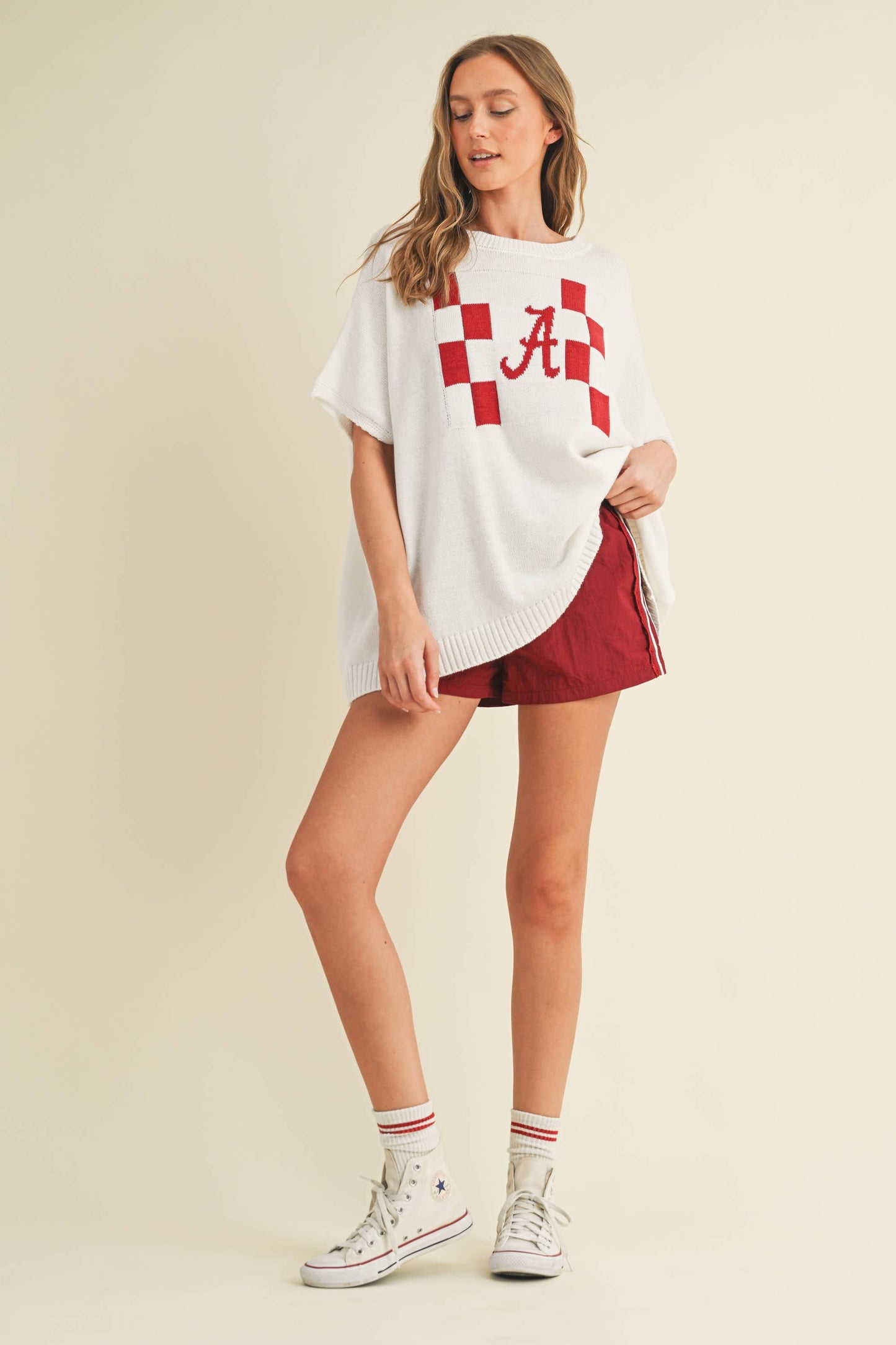 Game Day Lace Trim Shorts