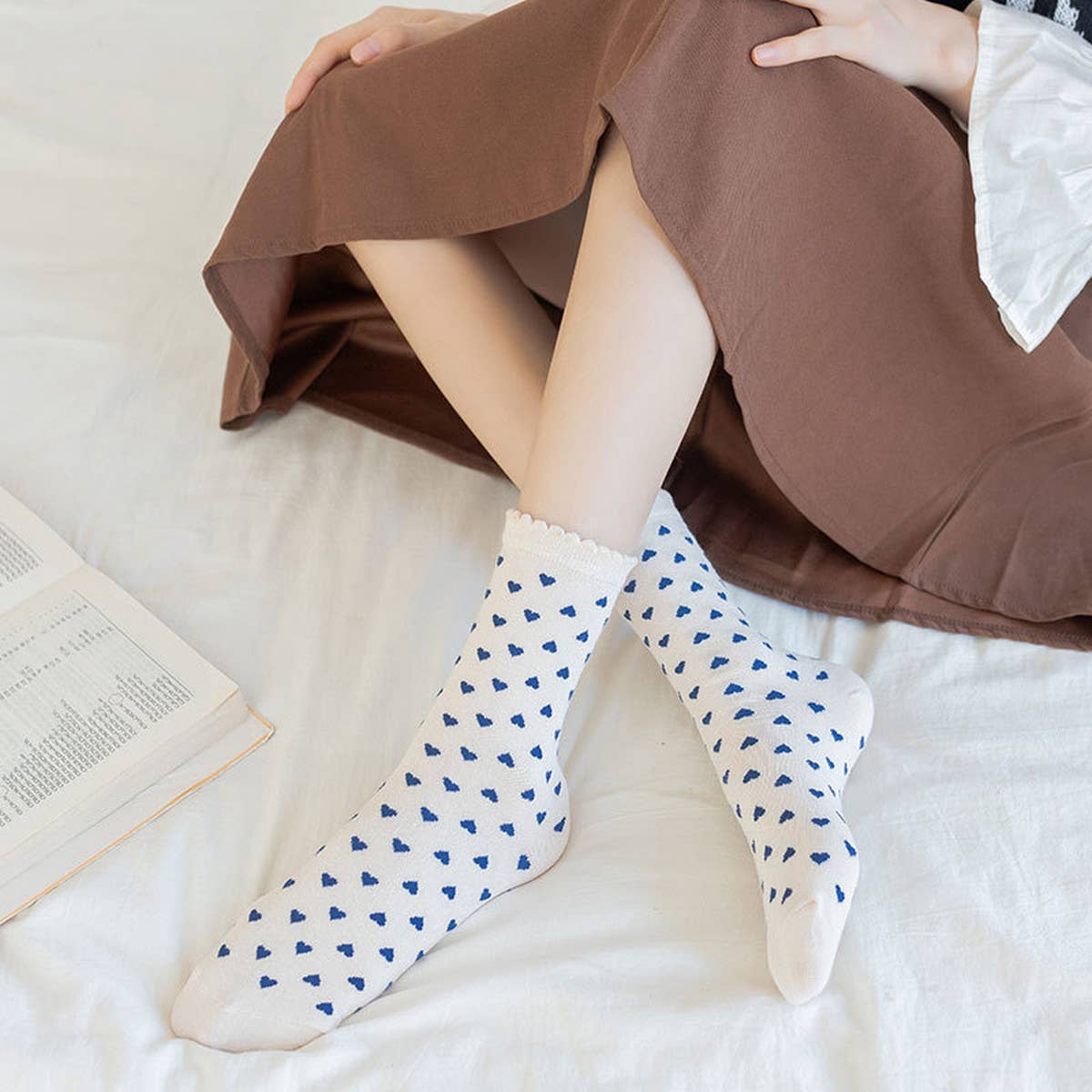 Sweet Flower Socks