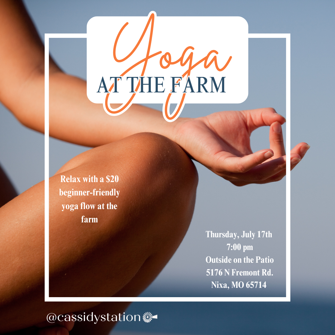 July 17th | Yoga at the Farm