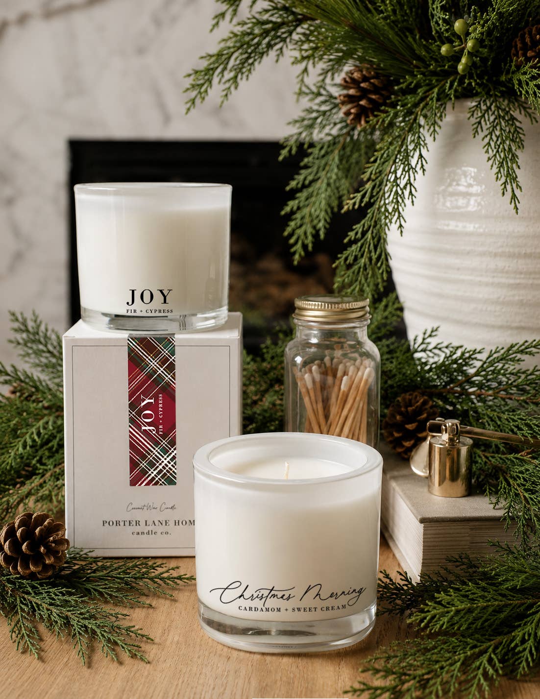 JOY | Fir + Cypress Candle | Signature Collection