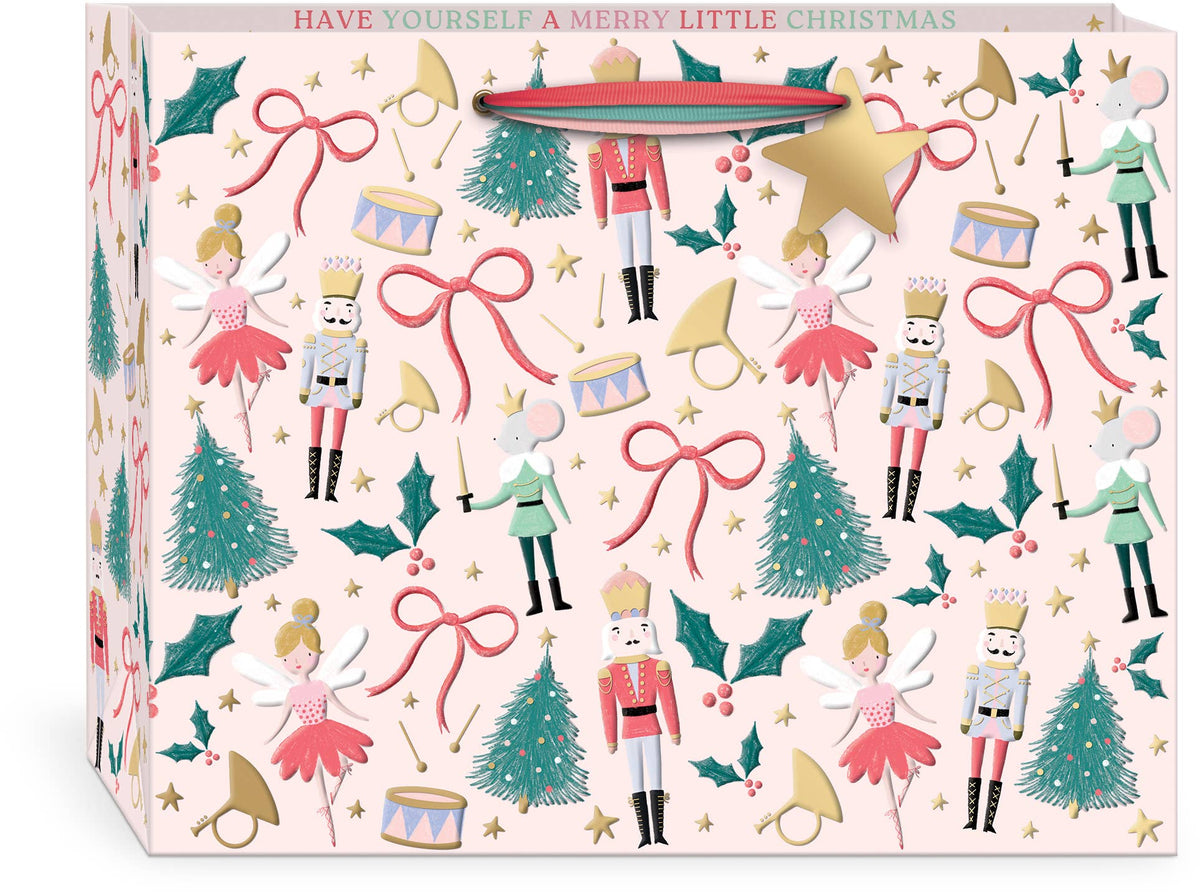 Magical Nutcrackers Large Horizontal Gift Bag