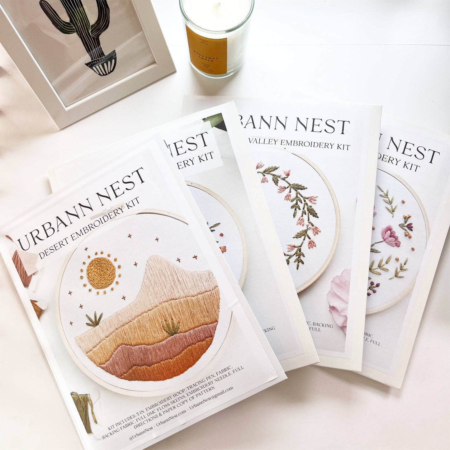 Marigold Embroidery Kit