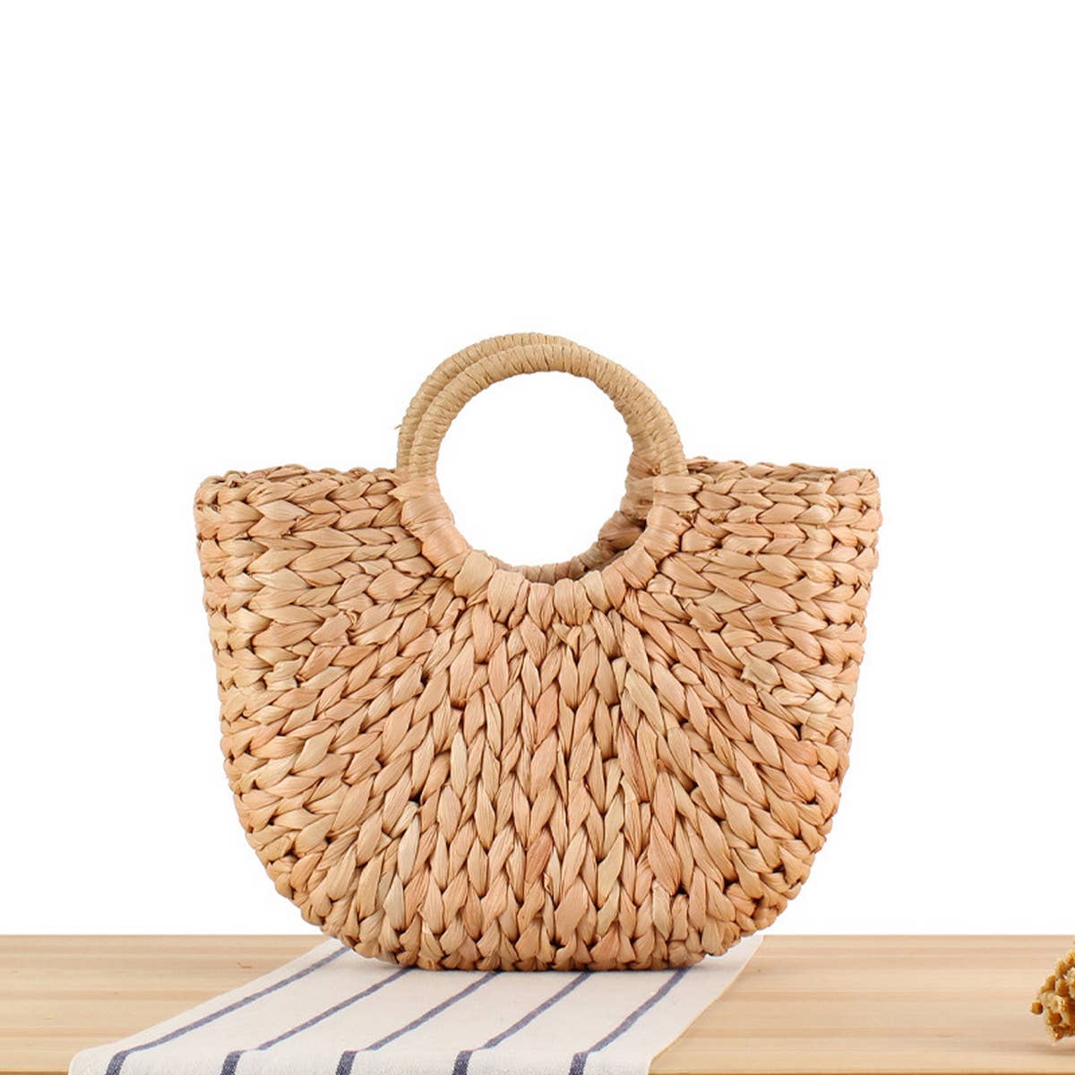 Handwoven Straw Bag