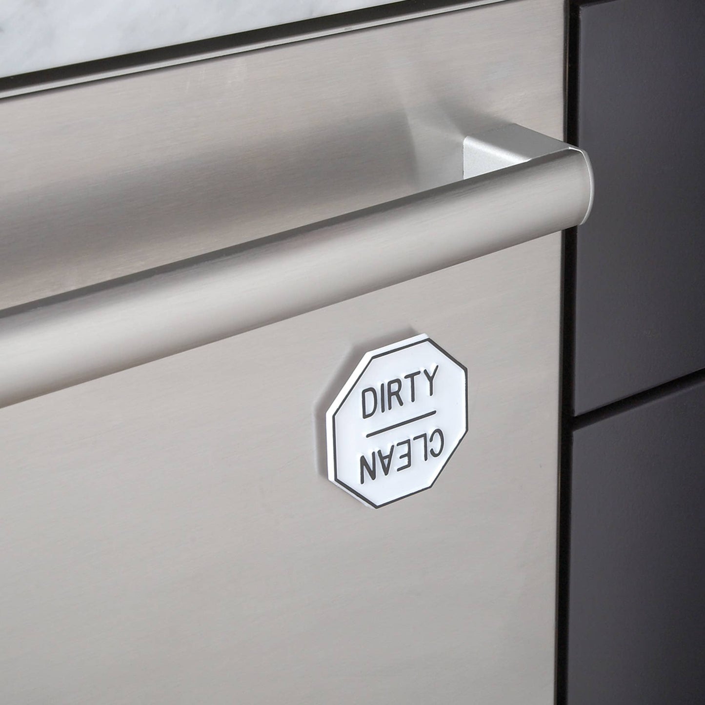 Fox Run Clean or Dirty Dishwasher Magnet, 2.5" x 2.5"