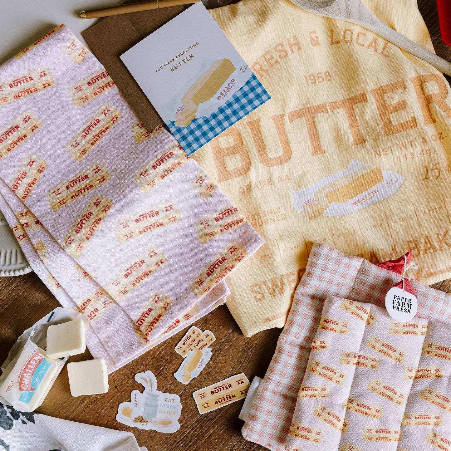 Butter Pot Holder Set