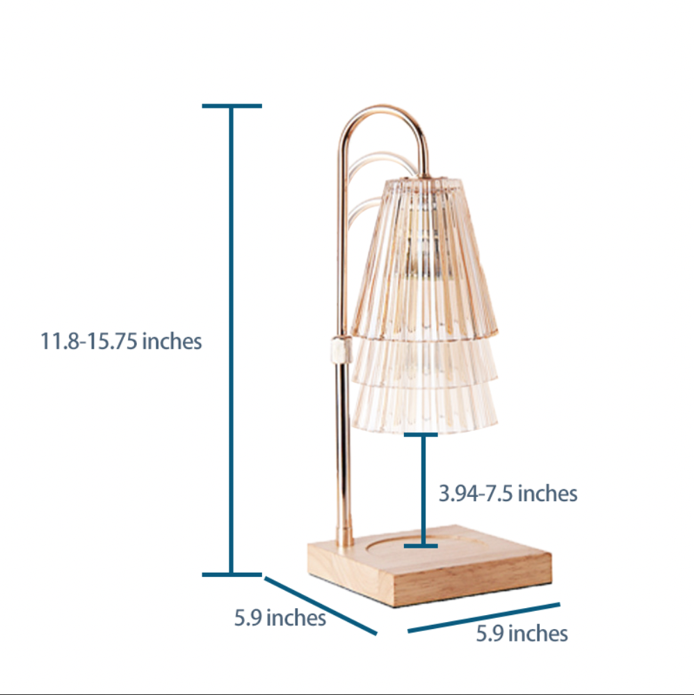 LAMP CANDLE WARMER - Dimmable, Timer, Adjustable