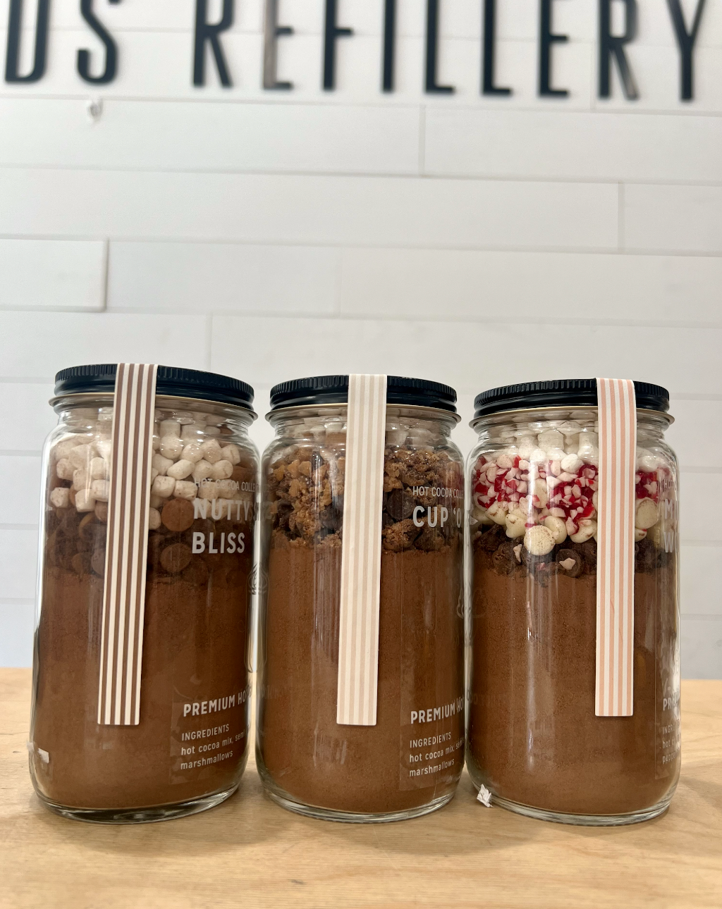 "Nutty S'More Bliss" - Hot Cocoa Mix Jar