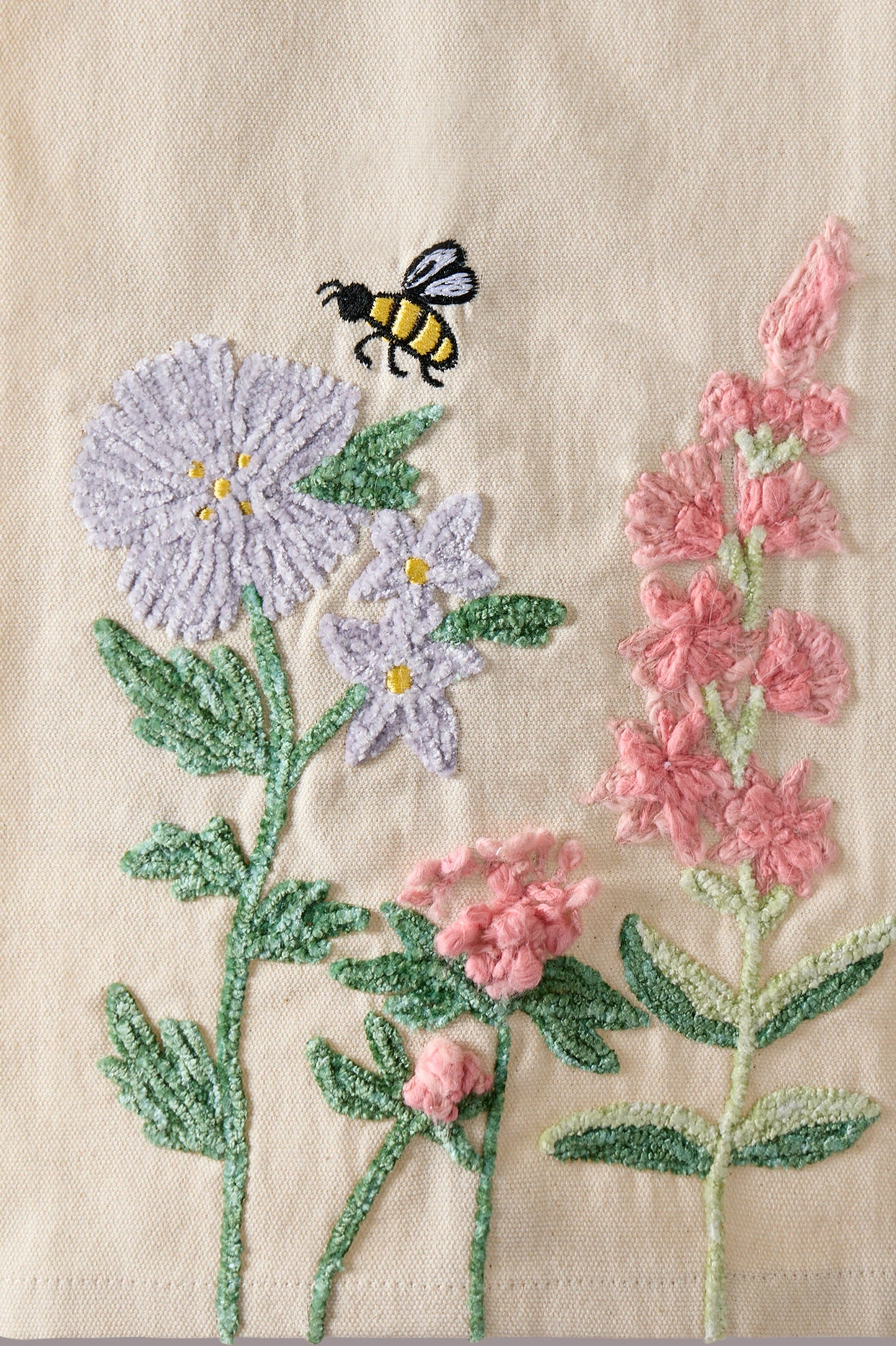 Spring Floral w/Bee Kitchen Towel