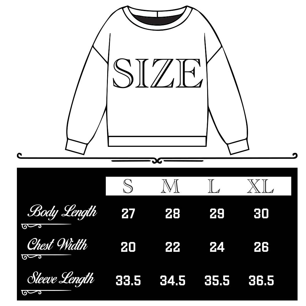 Four Clovers Embroidered Sweatshirt