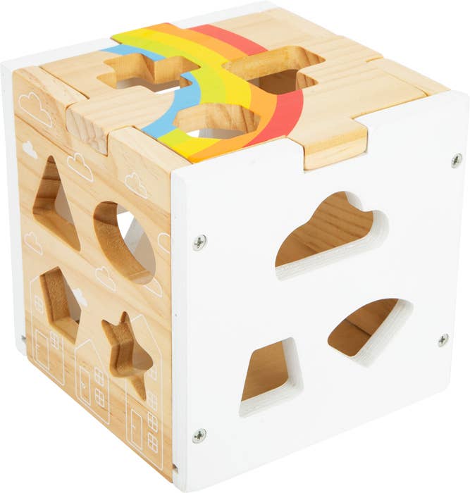 Small Foot Wooden Sorter Cube Playset