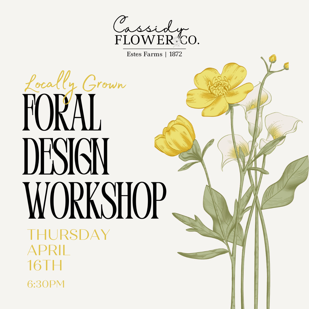 April 16th | Floral Design Workshop