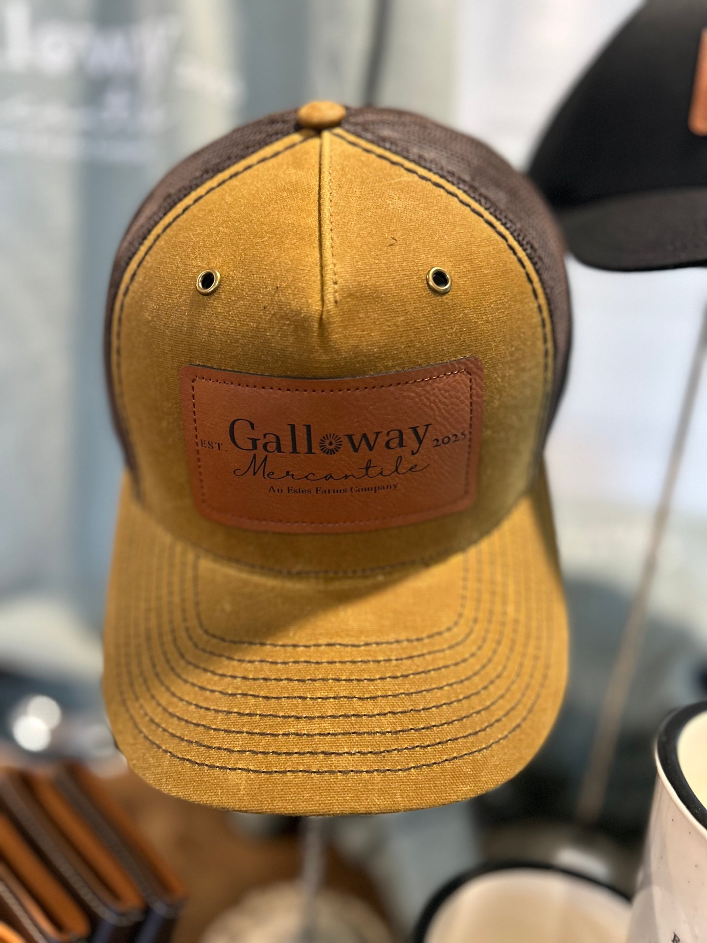 Galloway Whiskey/Brown Trucker