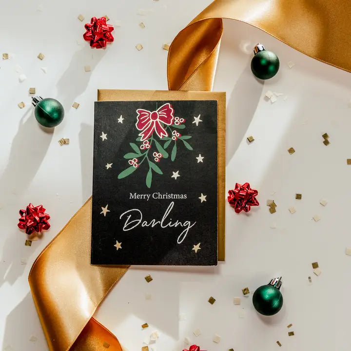 'Merry Christmas, Darling' Christmas Card