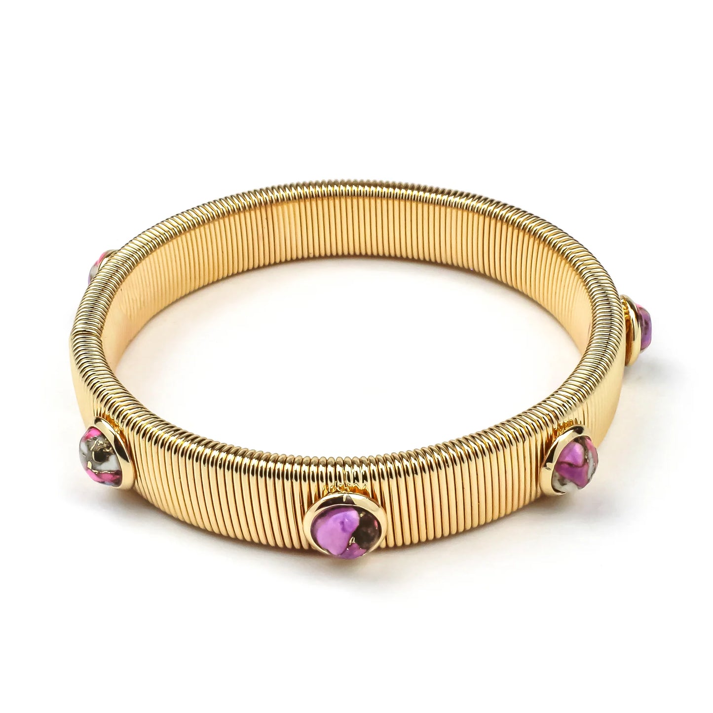 Erimish - Snake Cuff - Pink
