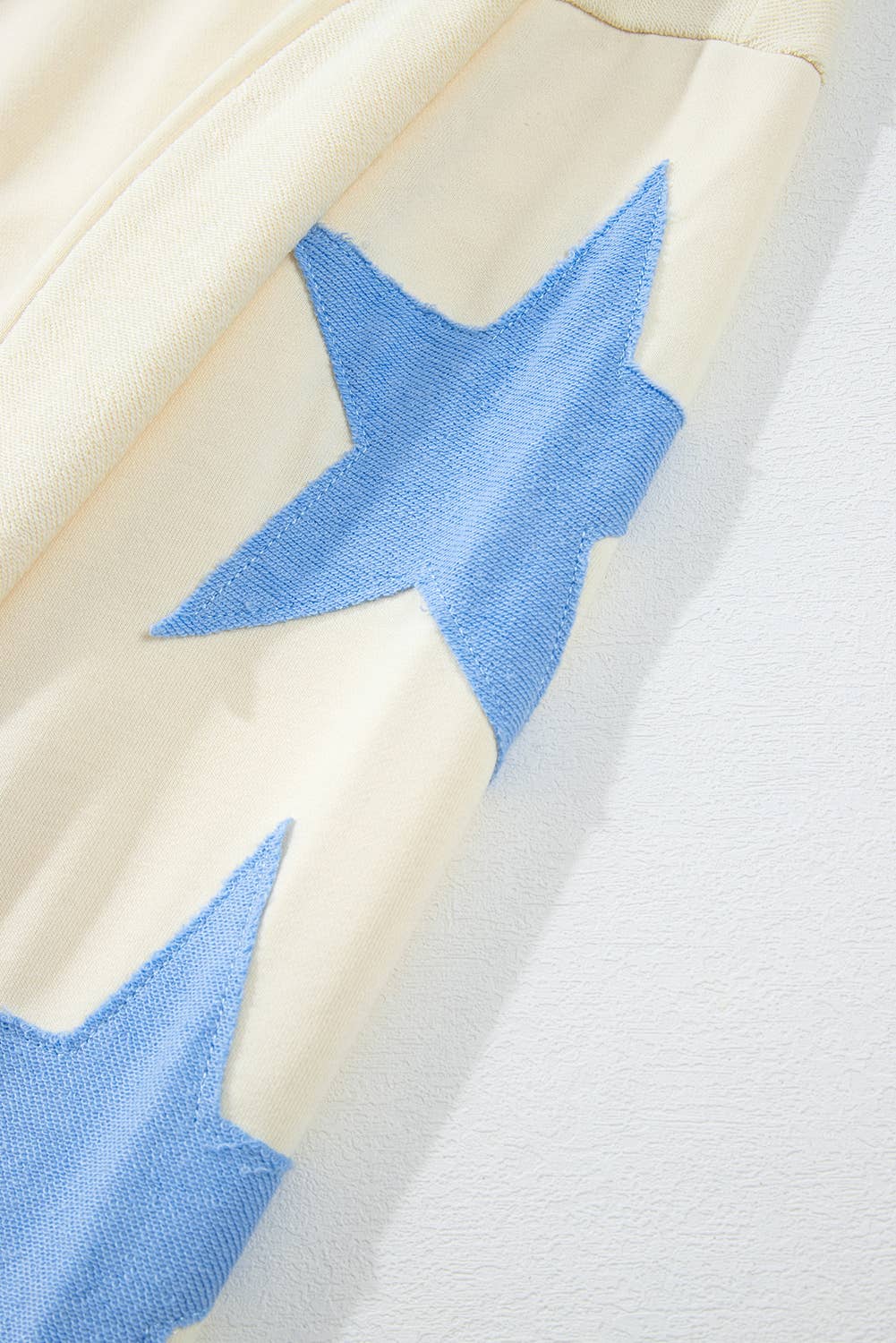 Star Sleeve Loose Sweatshirt