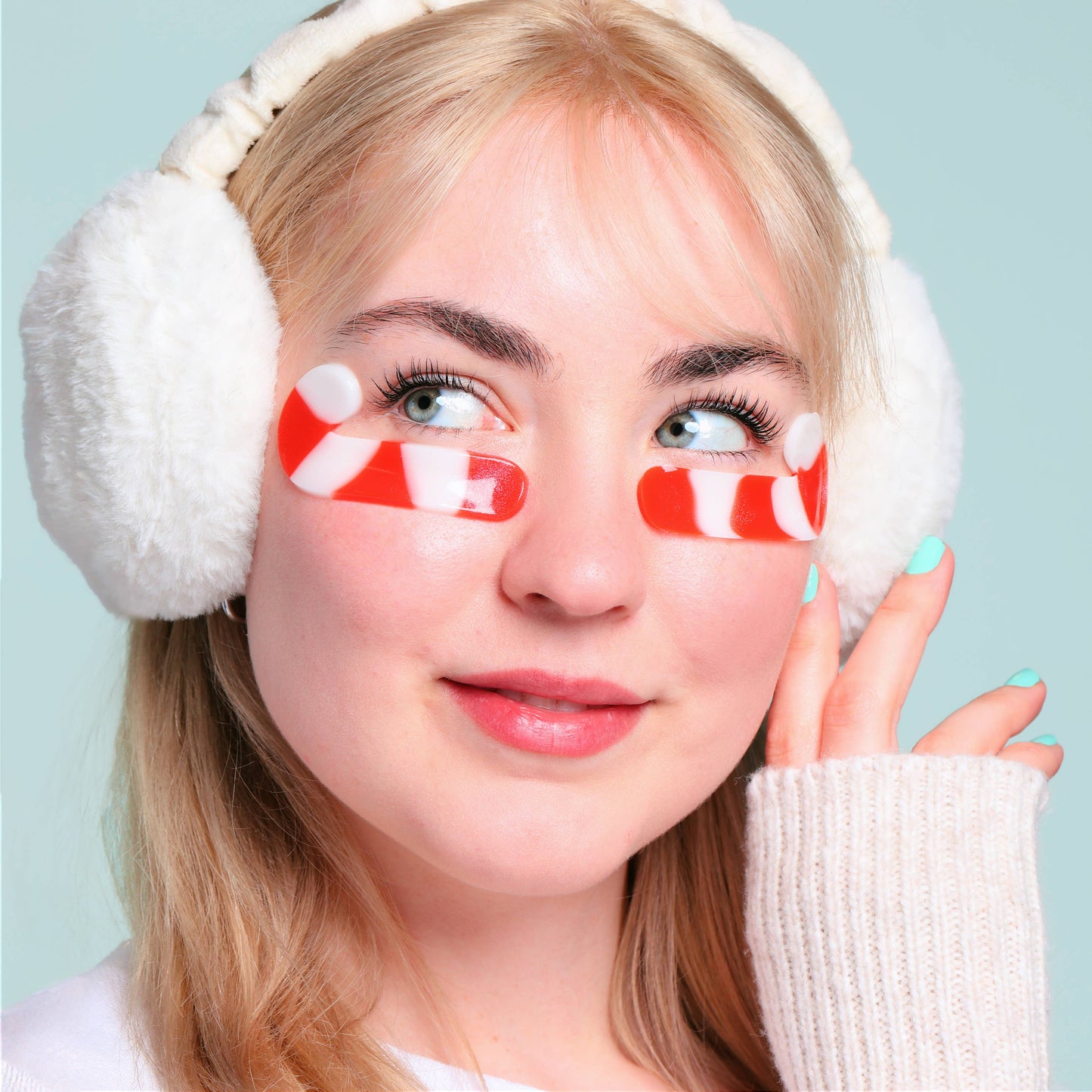 Christmas Holiday Candy Cane Cutie Undereye Patches