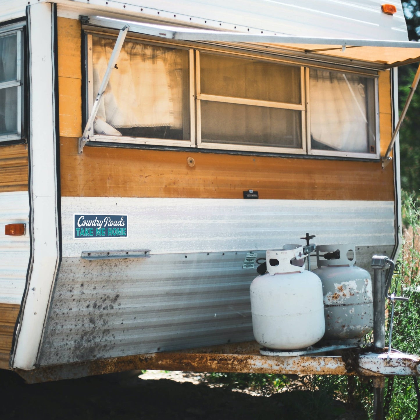 Country Roads Take Me Home Sticker