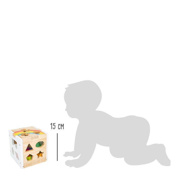 Small Foot Wooden Sorter Cube Playset
