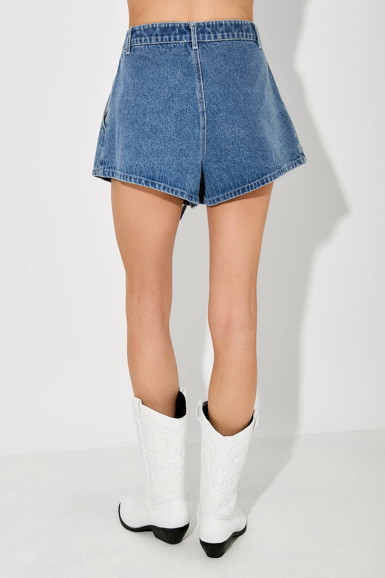 Denim Skort