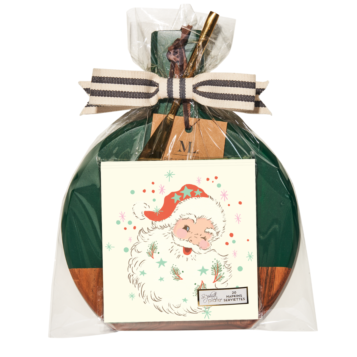9.75" x 8" Board Gift Kit: Vintage Santa