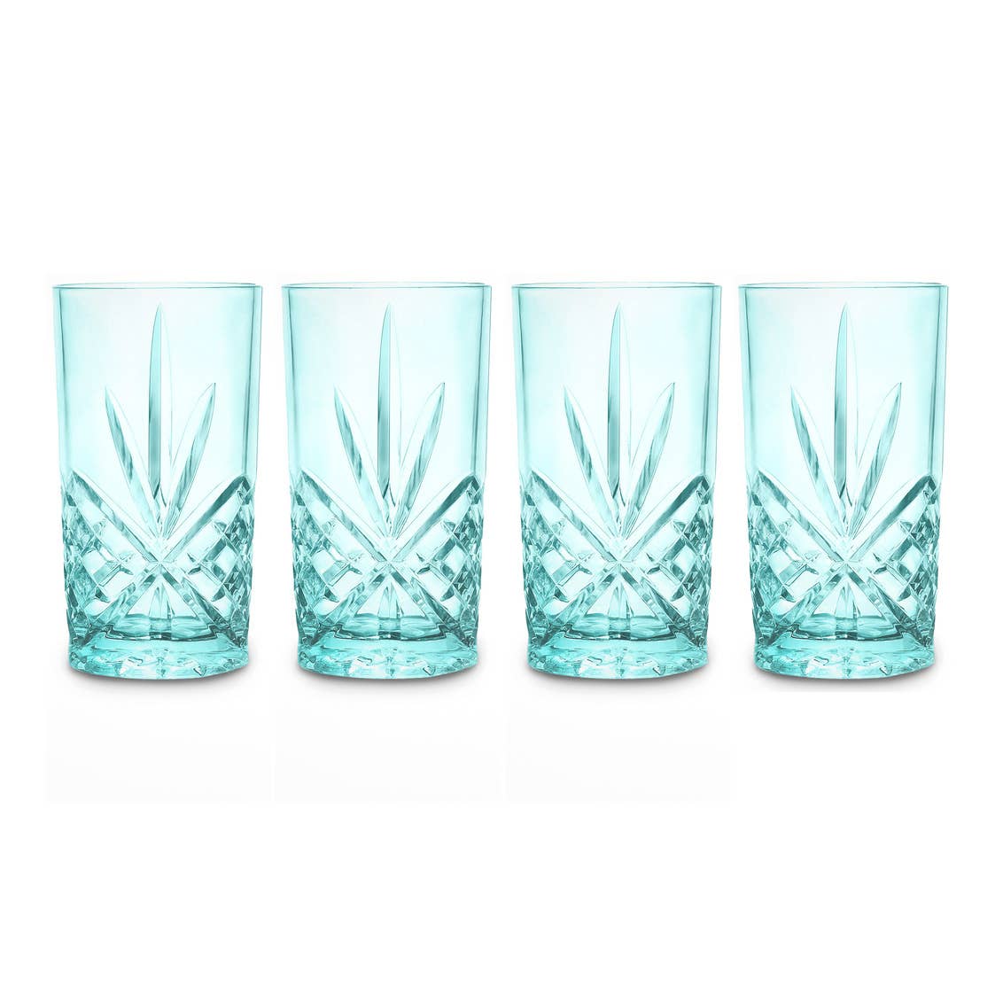 Dublin Acrylic Highball Seafoam(set of 4)