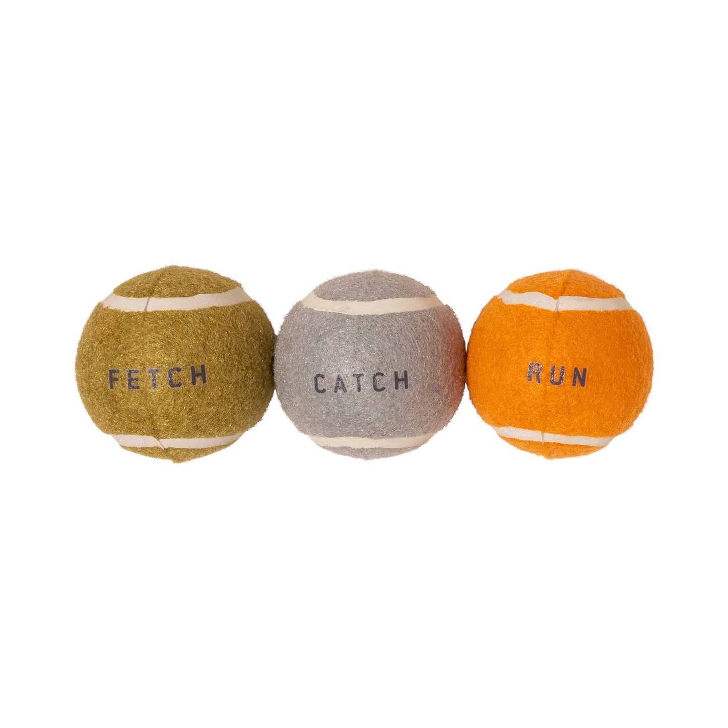 Dog Fetch Balls, Pack of 3