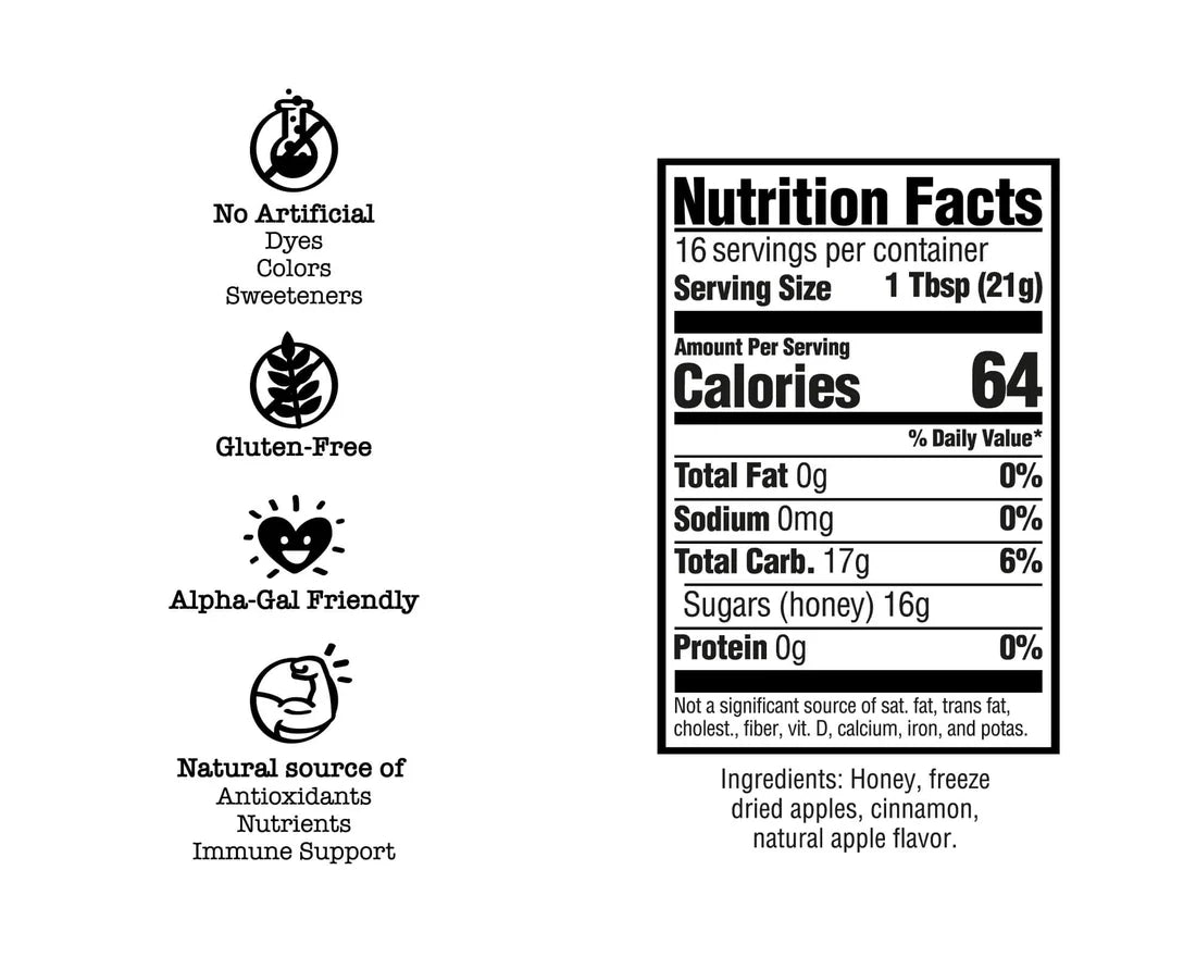 Yes Honey - Apple Cinnamon - Creamed Honey Drizzler