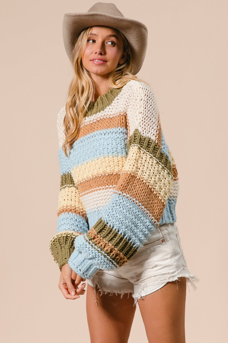 Chunky Stripe Sweater