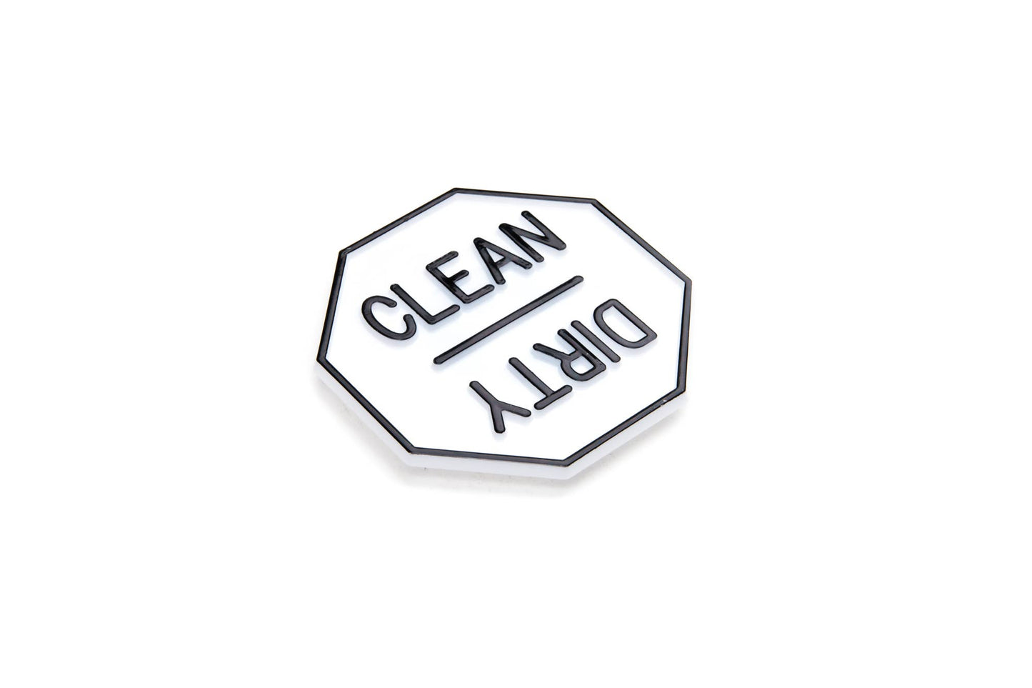 Fox Run Clean or Dirty Dishwasher Magnet, 2.5" x 2.5"