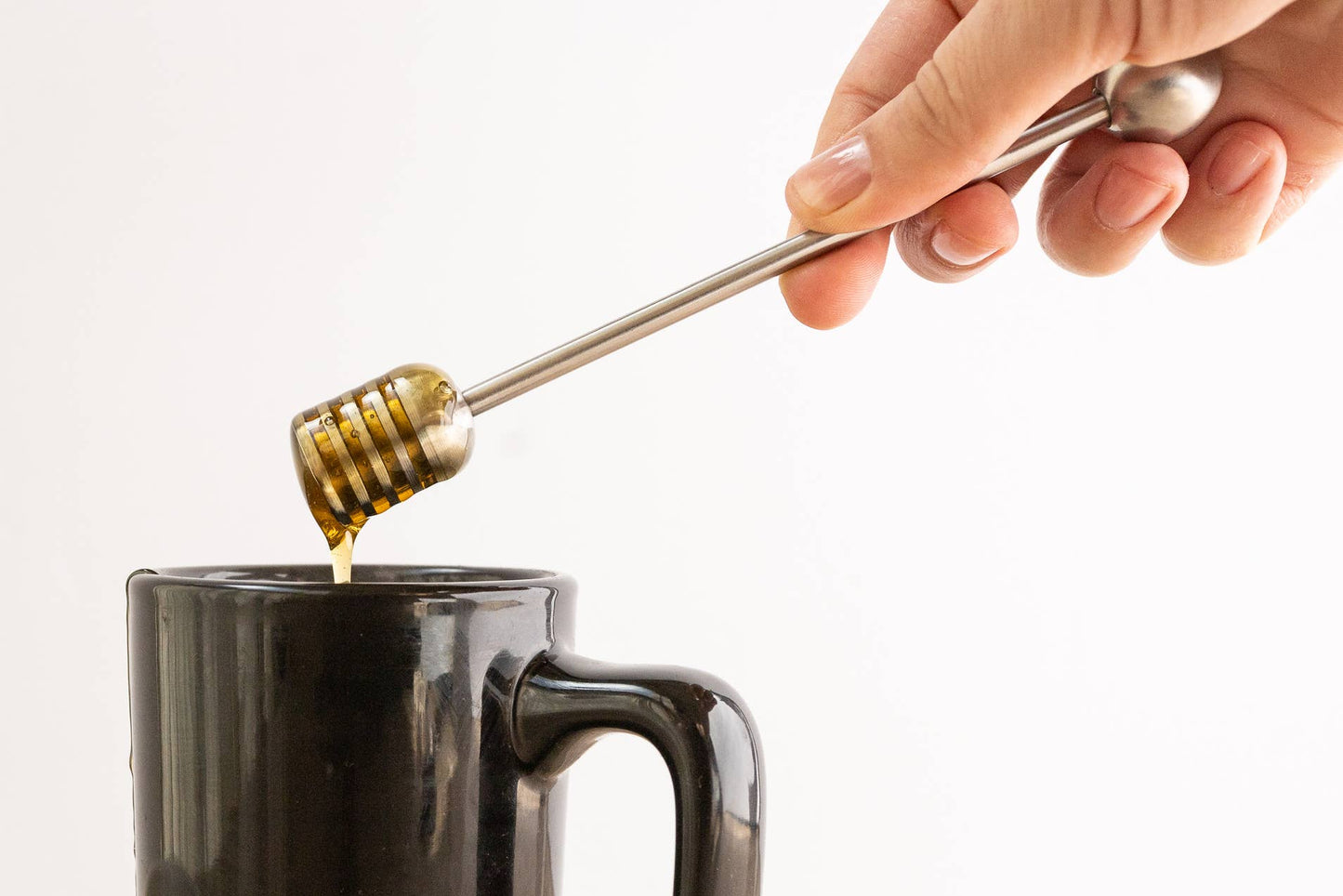 Fox Run Stainless Steel Honey Dipper, 6.5"