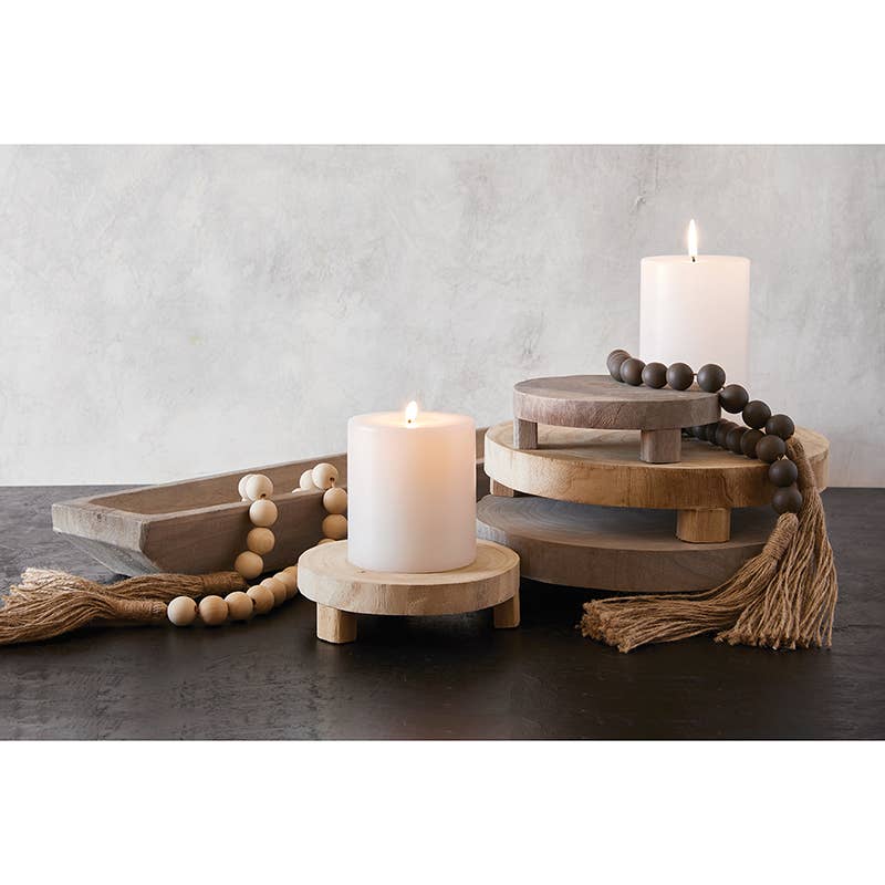 Paulownia Wood Grey Medium Riser