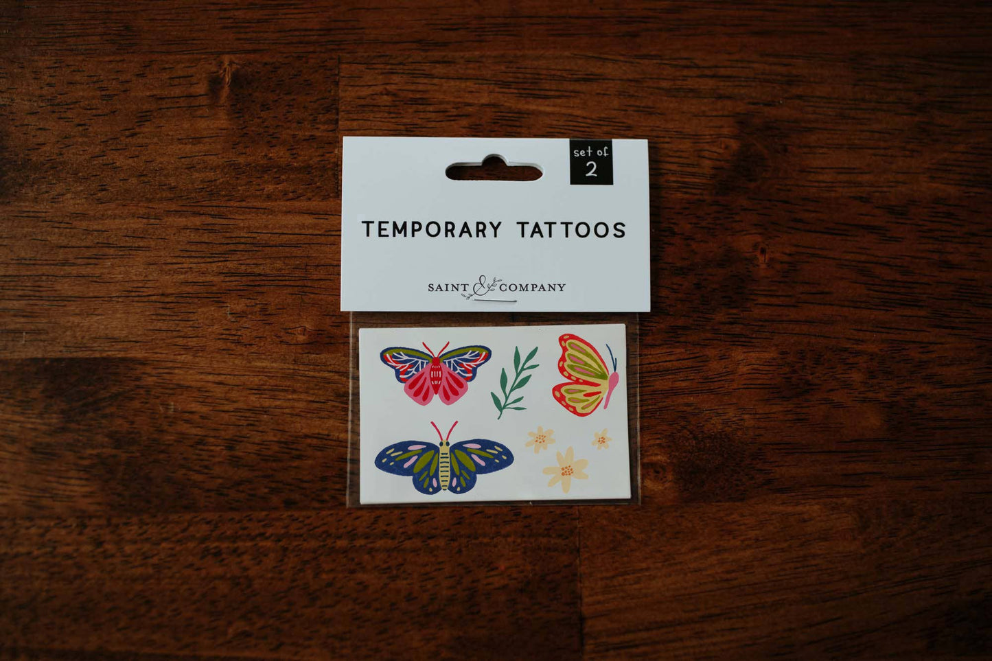 Secret Garden Temporary Tattoos