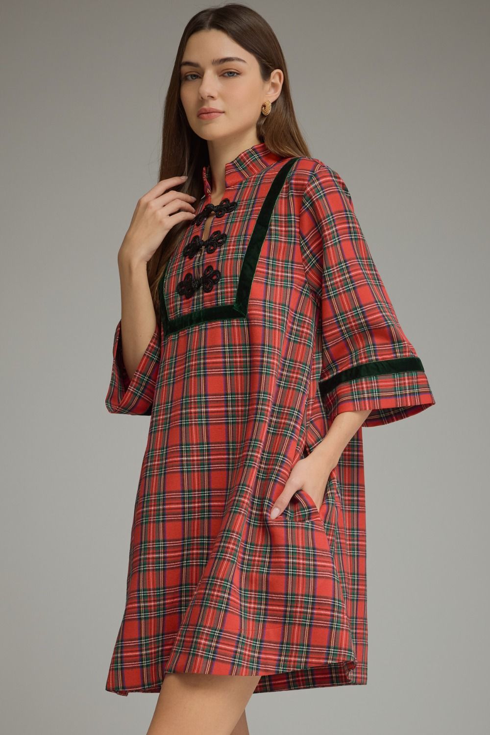 Pretty in Plaid Dress