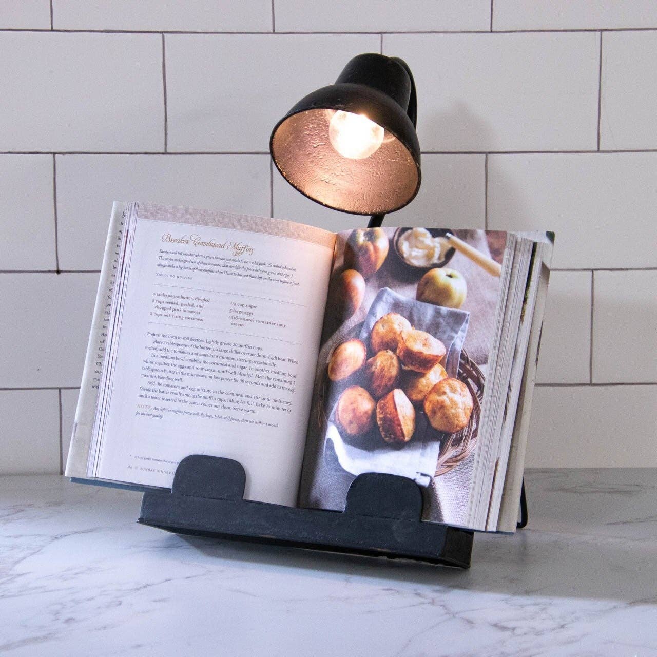 Cookbook Stand with Light