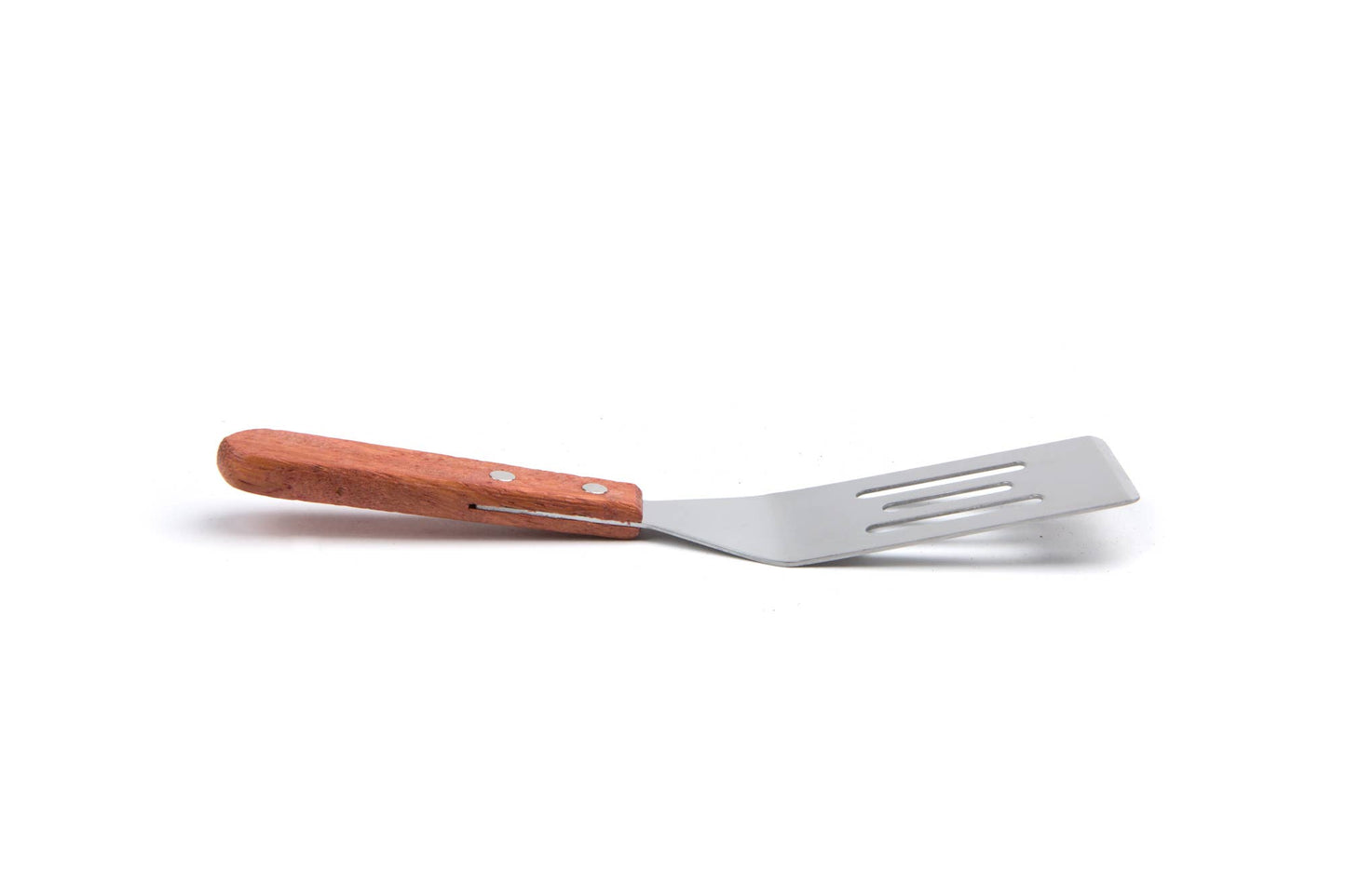 Fox Run Mini Slotted Turner, Stainless Steel, 8"
